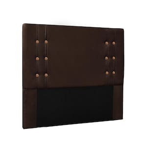 Cabeceira Cama Box Queen 160cm e Recamier Gênova Suede Café S04 - D`rossi
