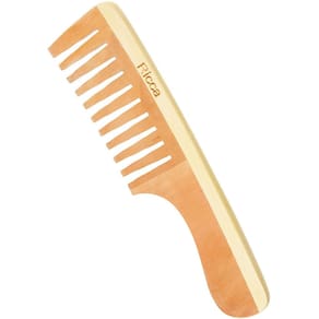 Pente De Madeira Com Dentes Largos Ricca