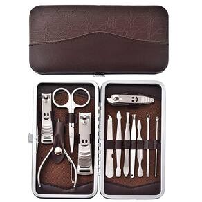 Kit De Unhas Completo Com 12 Peças Portátil Unhas Lindas