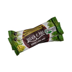 Kit 2X: Barra Frutas Banana Da Terra Orgânica Selva E Paz