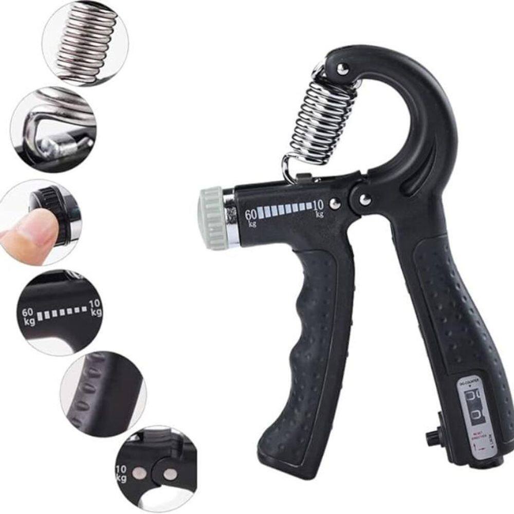 Hand Grip Mola Ajuste 5Kg A 60Kg Fisioterapia Fitness
