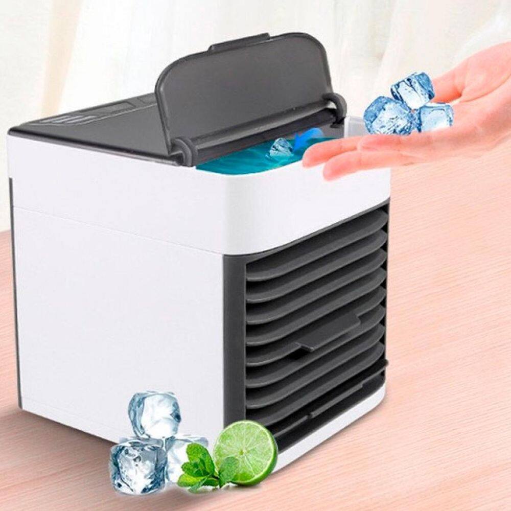 Mini Ventilador Portátil Ar Condicionado Usb Quarto E