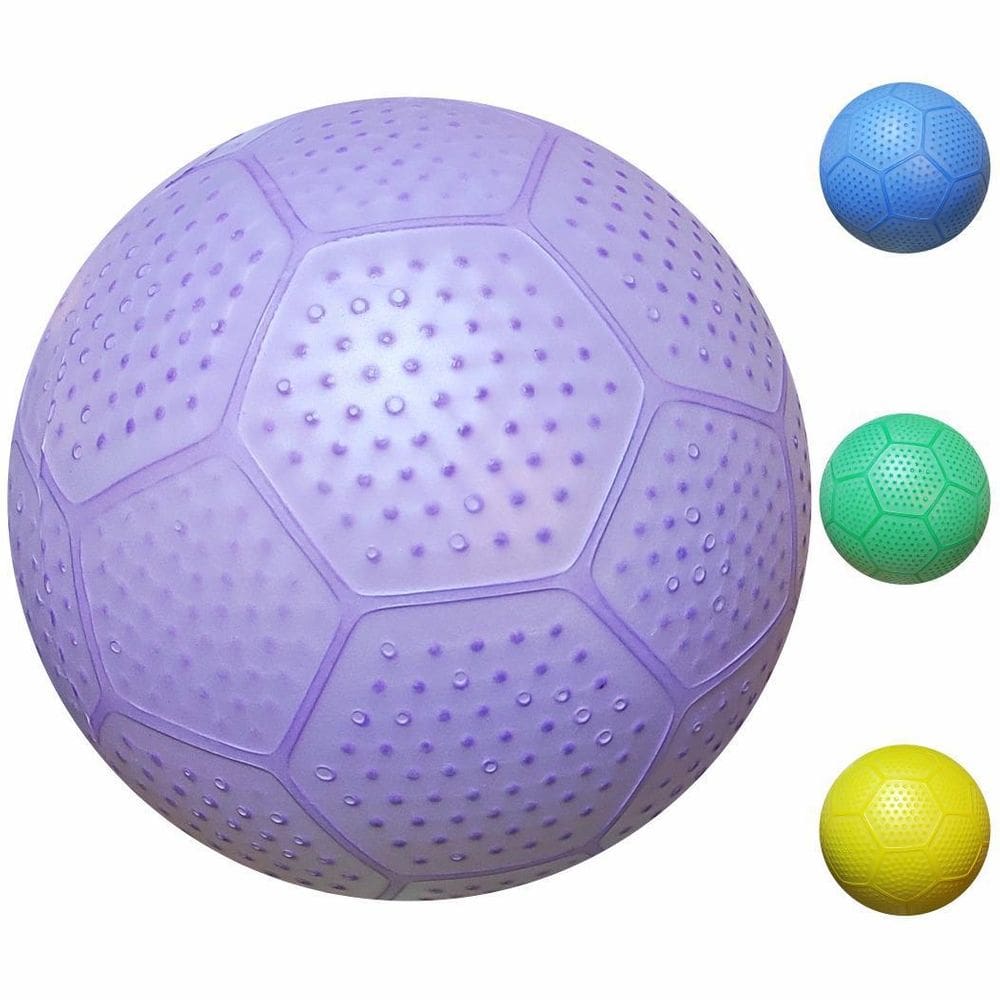 Kit 100 Bolas De Vinil Bico De Jaca Coloridas De Futebol