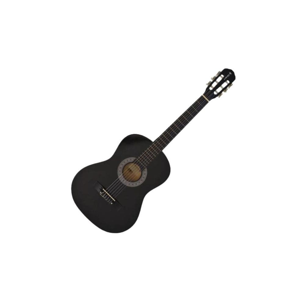 Violão Acústico Clássico 6 Cordas Nylon Preto Aubvo611