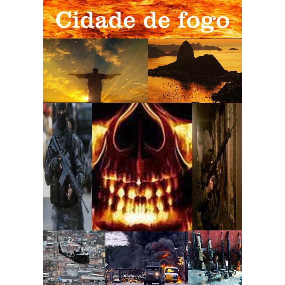 Livro Cidade De Fogo