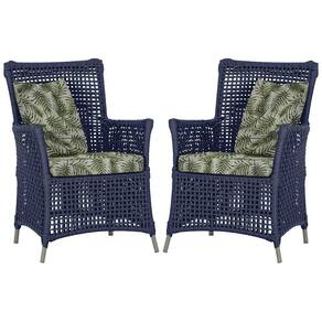 Poltronas Igapó Alumínio Pintura Fendi Corda Náutica E5 Azul