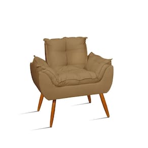 Cadeira Decorativa Para Quarto Balaqui Decor Capuccino