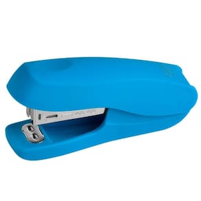 Grampeador Emborrachado Colorido Neon Base 11cm Grampos 26/6 - 24/6 - BRW
