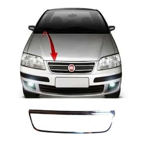Grade Fiat Idea 2003/2010 Cromada Apenas Moldura