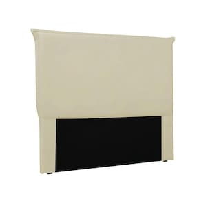 Cabeceira Cama Box Casal 140 Cm Garden Veludo S04 Cor Bege