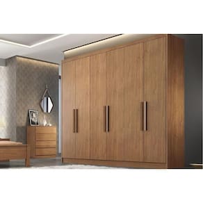 Guarda Roupa Casal 6 Portas E 8 Gavetas Rizon/linea Cumaru - Horizonte