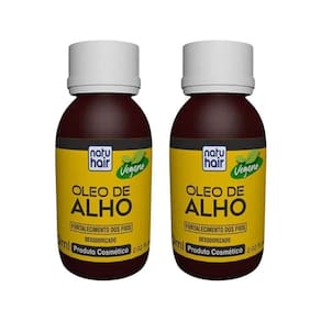 Oleo Capilar Natuhair 60Ml Alho - Kit Com 2Un