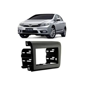 Moldura Painel Dvd 2 Din Honda New Civic 2012 À 2016