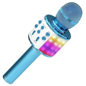 Microfone Bluetooth Karaoke Youtuber Gravador Com Som Ws-858