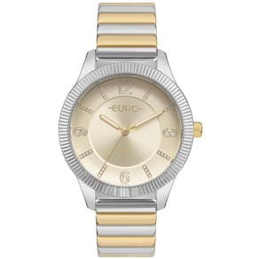 Relógio Euro Feminino Ref: Eu2036yuw/4d Fashion Bicolor