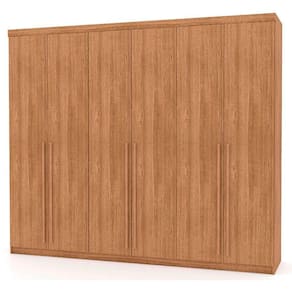 Guarda Roupa Casal 276cm 3 Gavetas Dubai Majestic Nature - Vlr Móveis