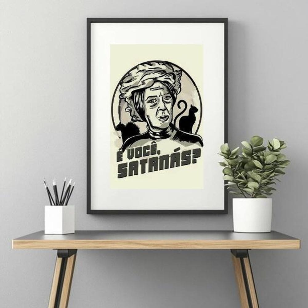 Quadro Bruxa Do 71- 60X48Cm