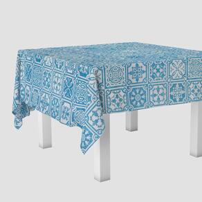 Toalha Mesa TNT Festa Estampado Azulejo Portu 140X500