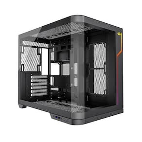 Gabinete Gamer Redragon Wideload Extreme Vidro Curvo Preto