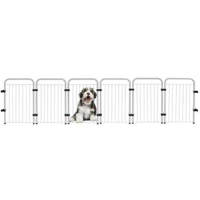 Cercado Caes Pet Cachorro Grade Cerca 6 Módulos 51 Cm