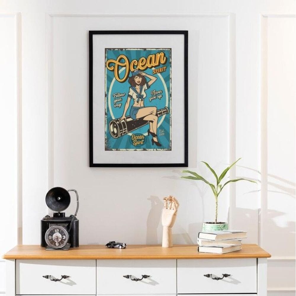 Quadro Espírito Oceânico - 60X48Cm