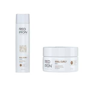 Red Iron Soul Curly Shampoo + Mascara Cachos