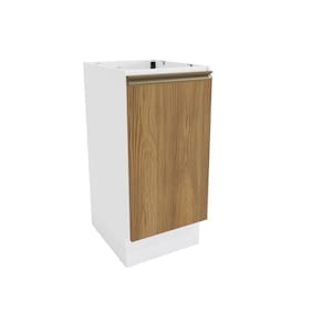Balcão Celeste Kappesberg 100% Mdf 1 Porta Branco/nogueira