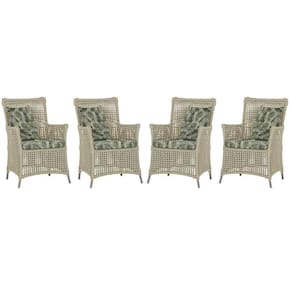 4 Poltronas Igapó Alumínio Pintura Fendi Corda Náutica E5 Rami