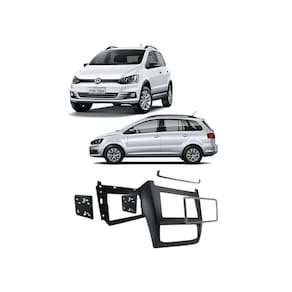 Moldura Dvd 2 Din Spacefox Fox 2014 2015 2016 2017 - Preta