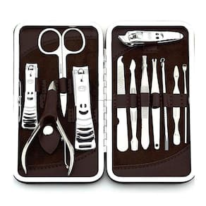 Kit Unhas Completo Profissional Alicate Tesoura E Cortador