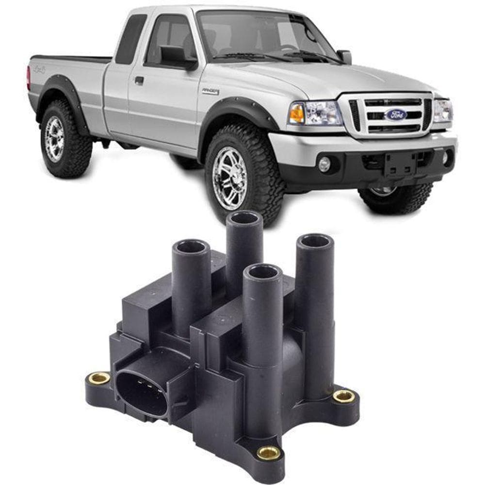 Bobina De Ignicao Ford Ranger 2.3 16V De 2001 A 2012