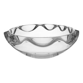 CANCAN CENTRO MESA 11x32x32cm VIDRO TRANSPARENTEARENTE