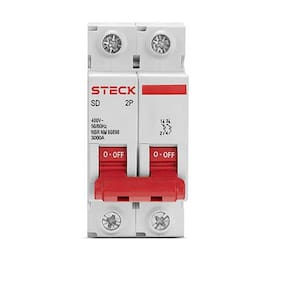 Disjuntor Série Sd62 25a 2p Curva C 3ka Steck Gelo 25a