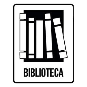 Kit 3 Placas Condomínio Ambiente Biblioteca