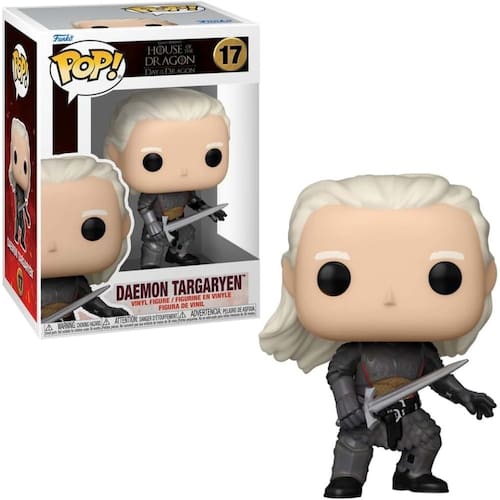 imagem-Funko Pop! A Casa do Dragao Daemon Targaryen #17