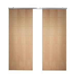 Porta Dupla de Correr P/ Verniz Frisada F09 - 210x160