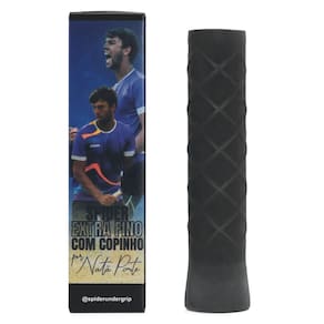 Undergrip Spider Extra Fino com Copinho - Para Raquetes Beach Tennis e Padel Preto