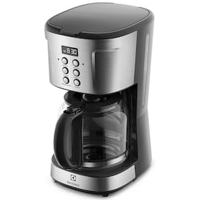 Cafeteira Elétrica Digital Electrolux Experience ECM30 38 Xícaras Aço Escovado 110v