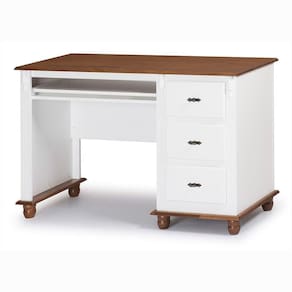 Escrivaninha Antique 3 Gavetas - M550605 Garapa - Verniz