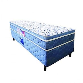 Cama Box + Colchão Netsono Euro Solteiro One Face D45