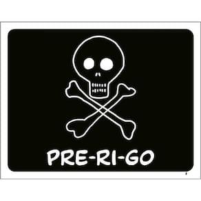 Kit 3 Placas Decorativa - Pre-Ri-Go