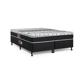 Cama Box + Colchão Castor King Class One Face