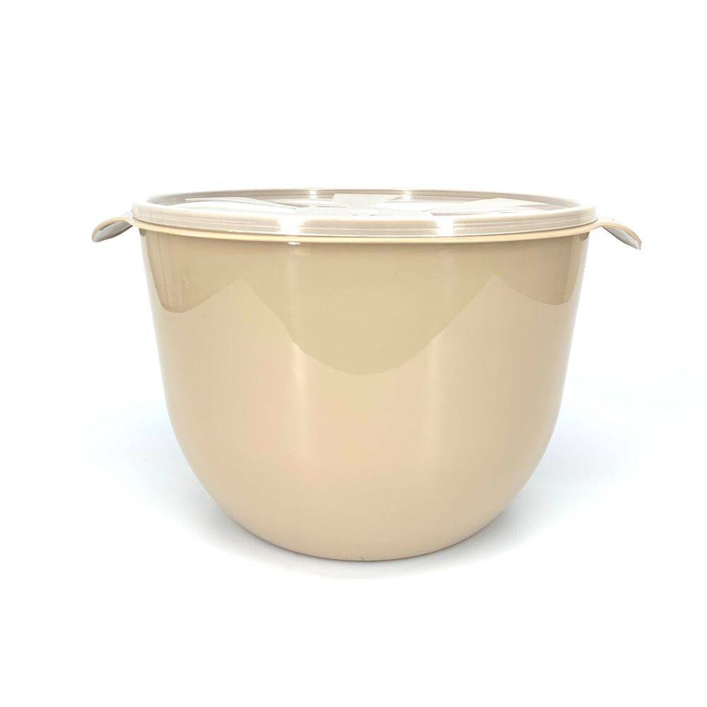 Bacia com Tampa Inplast - Conjunto c/ 3 unidades (P / M / G)