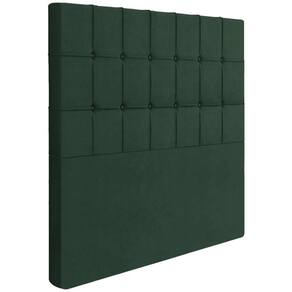 Cabeceira Solteiro 88 Cm Lots Veludo Verde Soon Verde