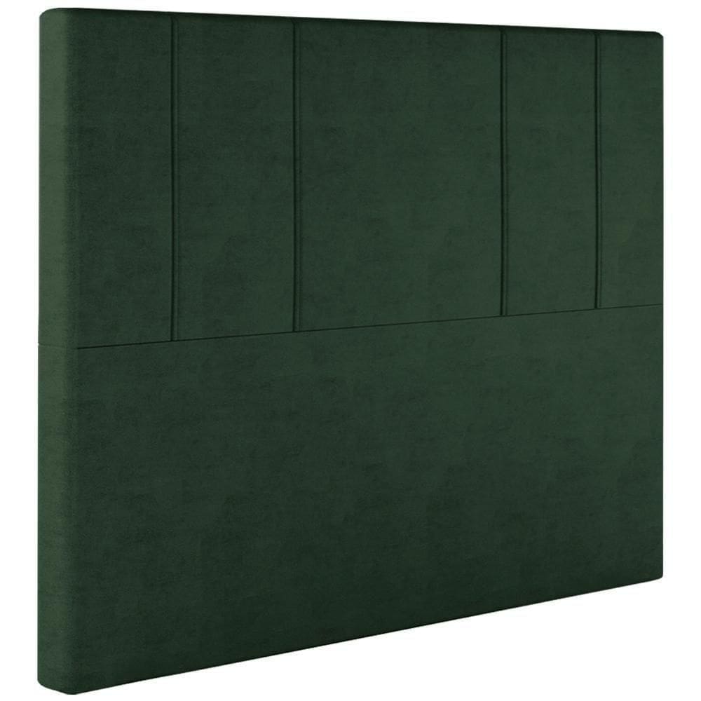 Cabeceira Queen 158 Cm Madrid Veludo Verde Soon Verde