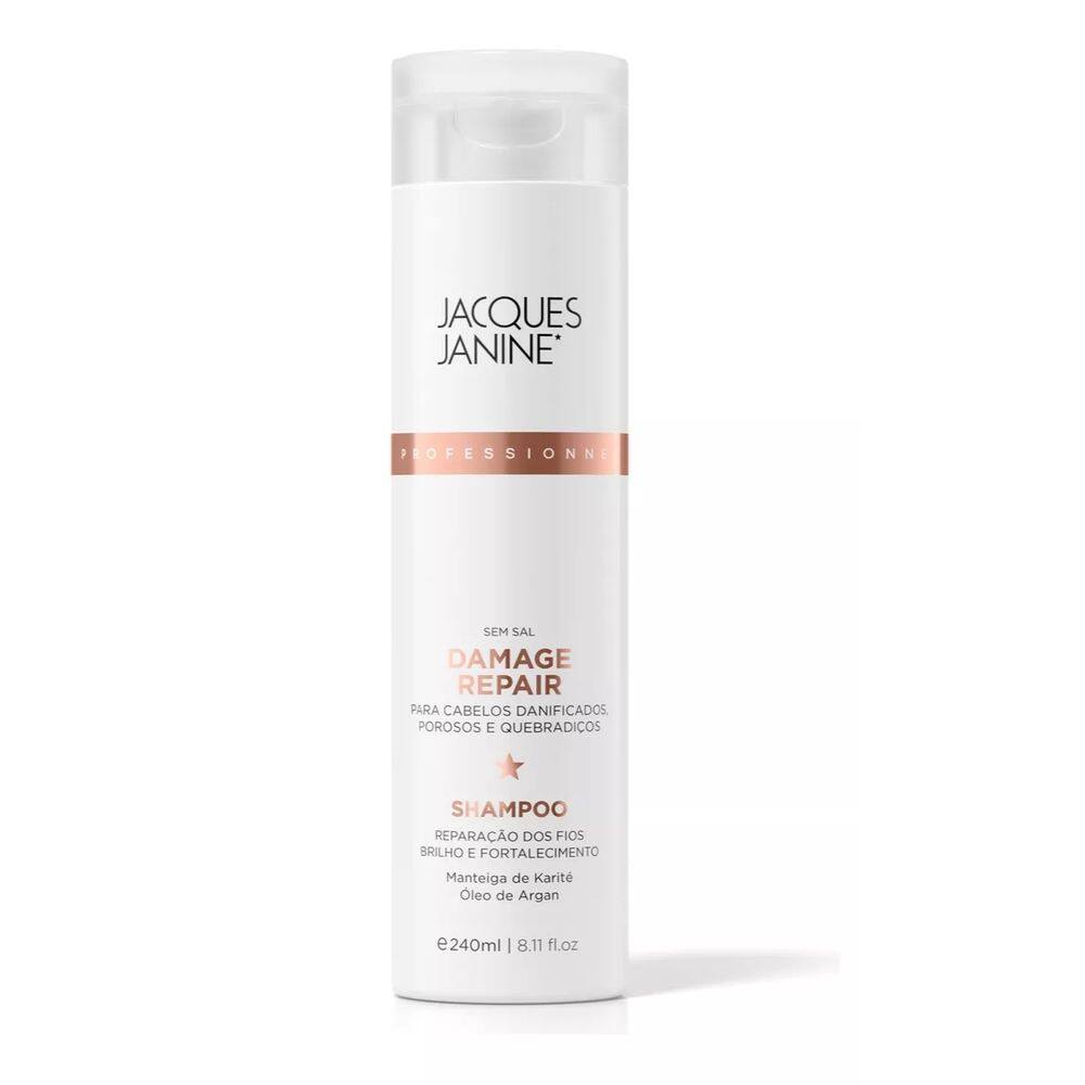 Shampoo Reparo de Danos Damage Repair 240ml Jacques Janine