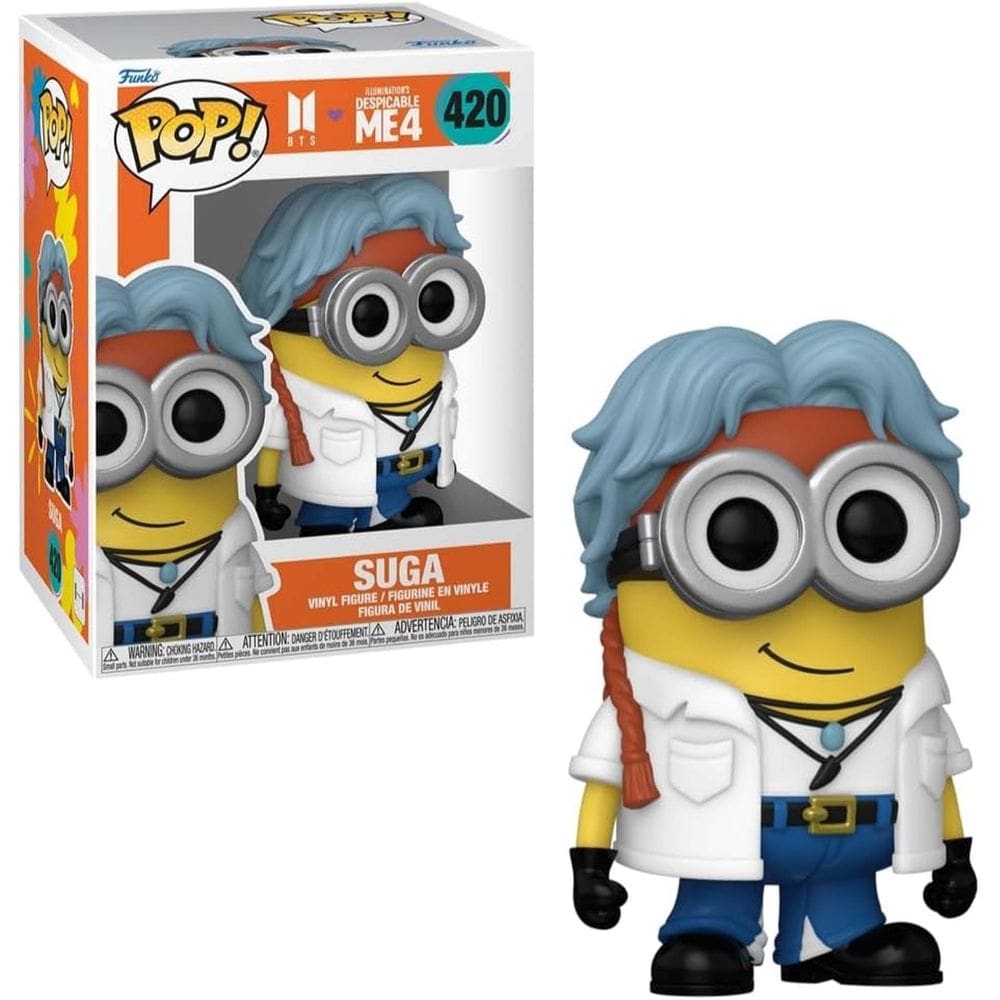 Funko Pop! Meu Malvado Favorito 4 BTS SUGA #420 Minion