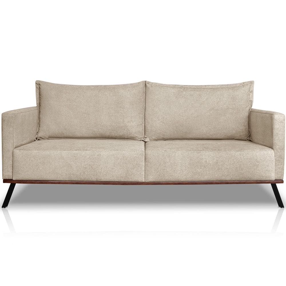 Sofa Aya 3 Lugares Para Sala De Estar 200cm Boucle 3301 Ezz