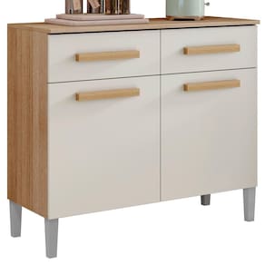 Balcao Com Tampo 90cm 2012151 Atacama Off White Armoveis Atacama Off White