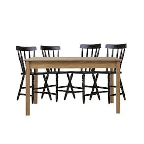Mesa De Jantar Ditália Com 4 Cadeiras Ja-225 Diamond